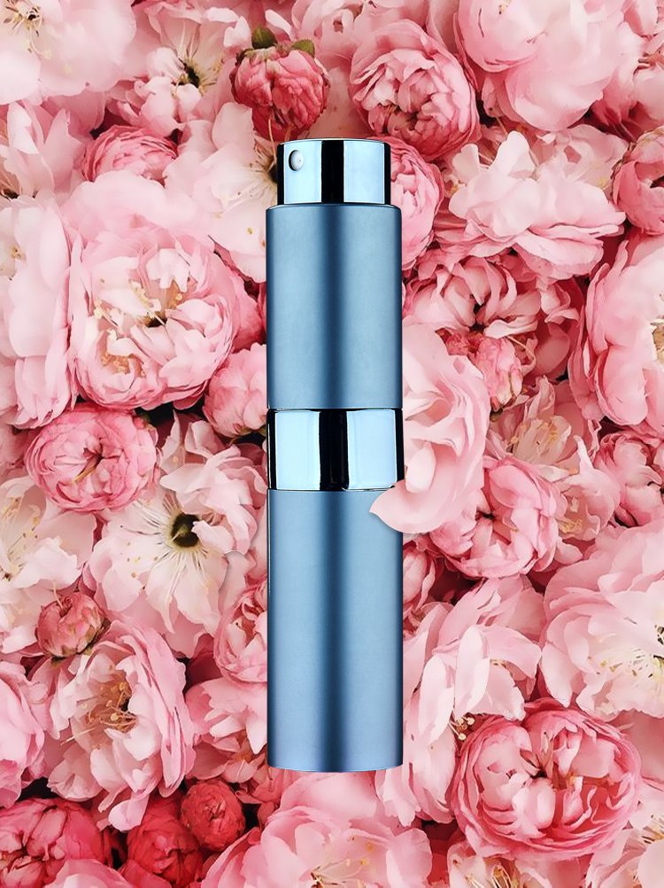 Amazon | 香水アトマイザーセット（漏斗、スポイト付き） 回転プッシュ